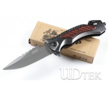 JEEP DA169 fast opening folding knife with bottle opener and glass breaker UD405447 